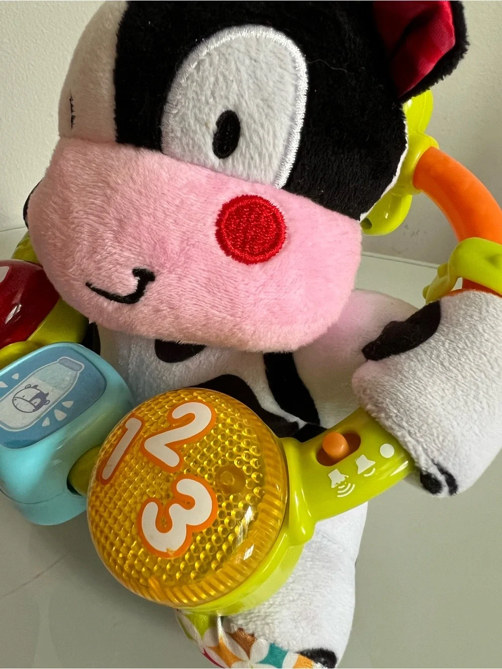 VTECH Lil’ Critters Moosical Beads Cow Toy, 3mo+
